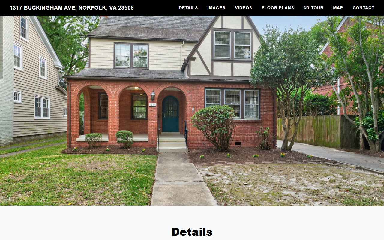 1317buckingham.com screenshot
