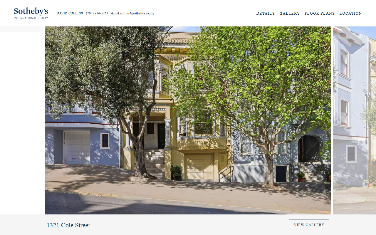 1319colestreet.com screenshot