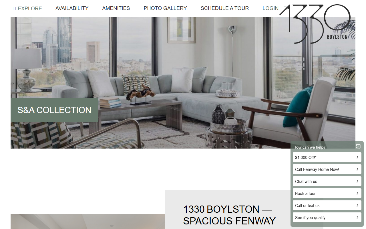 1330boylston.com screenshot