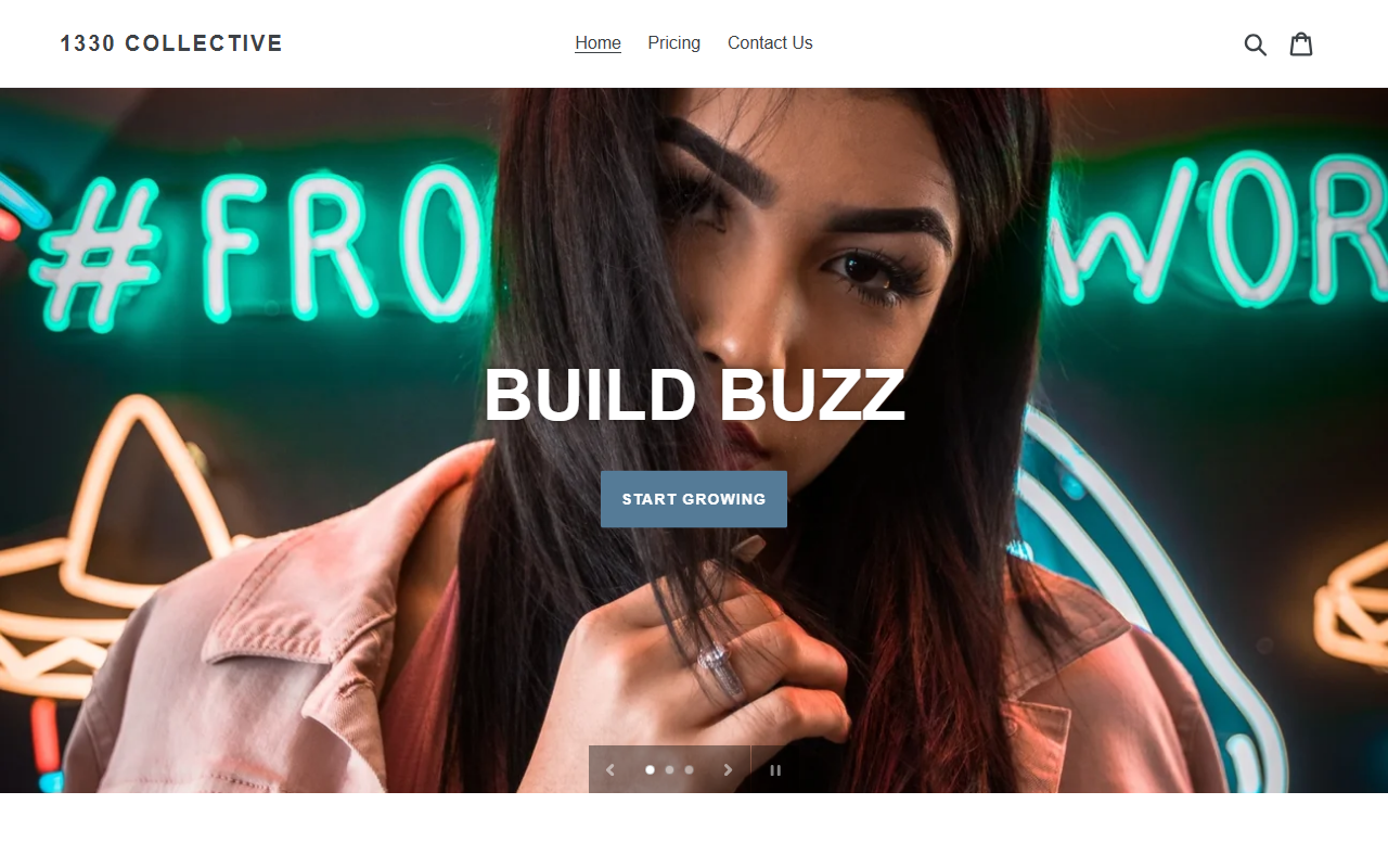 1330collective.com screenshot