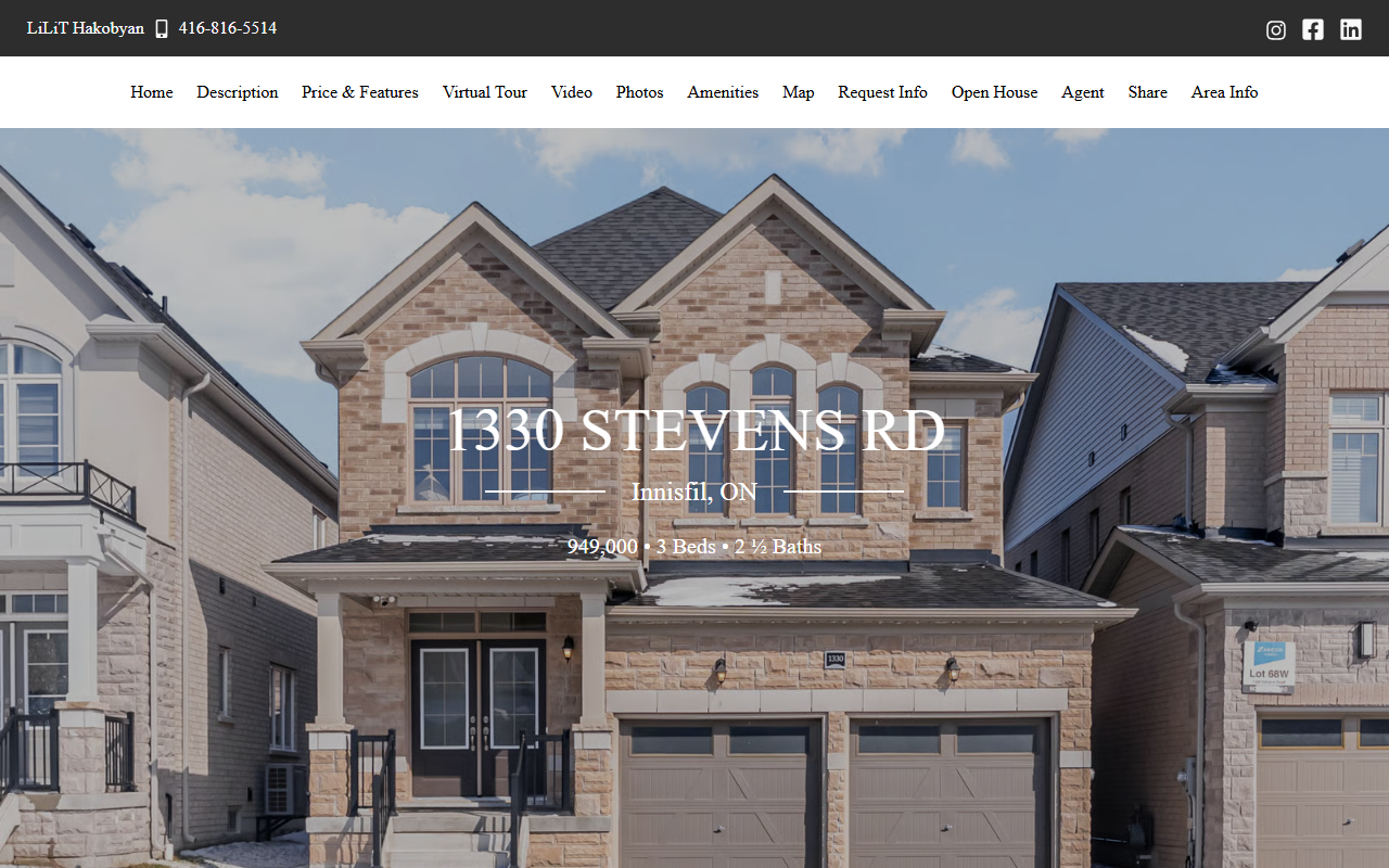 1330stevens.com screenshot