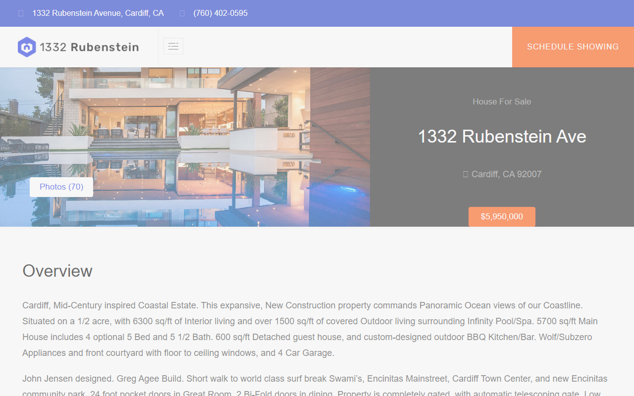 1332rubenstein.com screenshot
