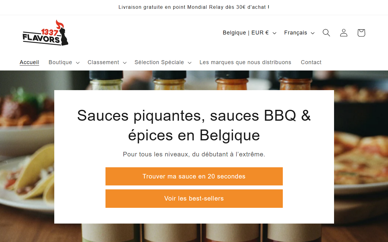 1337flavors.com screenshot
