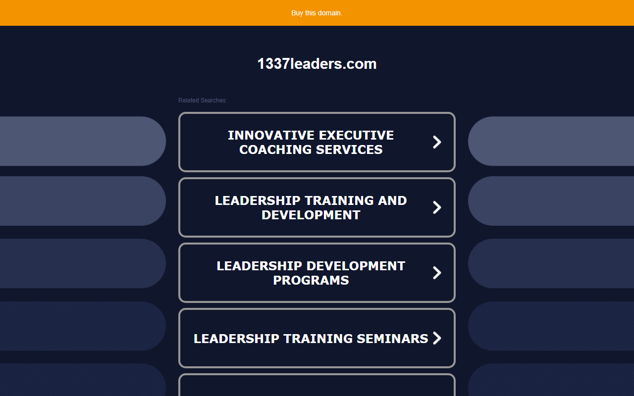 1337leaders.com screenshot