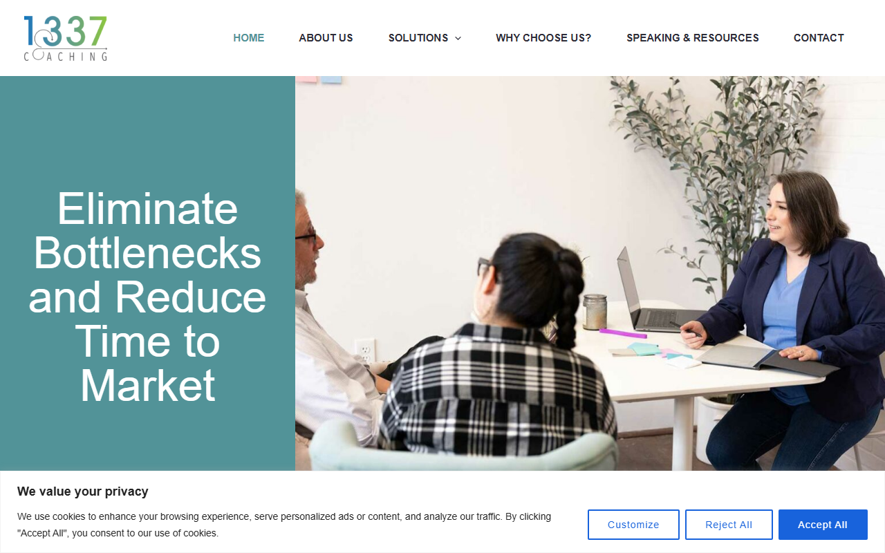 1337valuestream.com screenshot