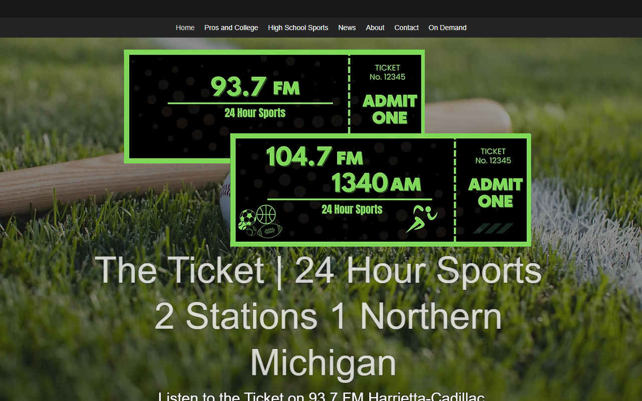 1340amtheticket.com screenshot