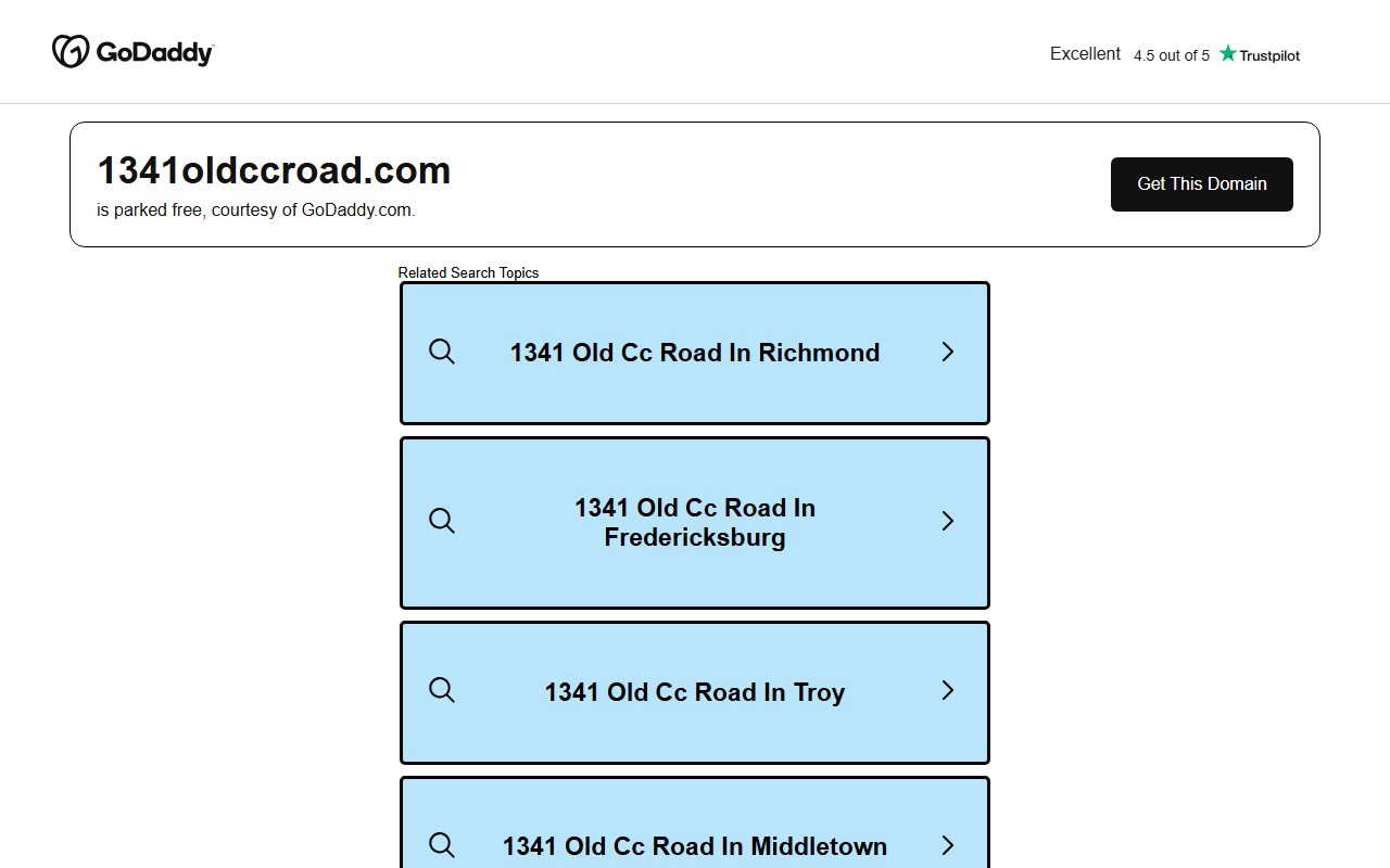 1341oldccroad.com screenshot