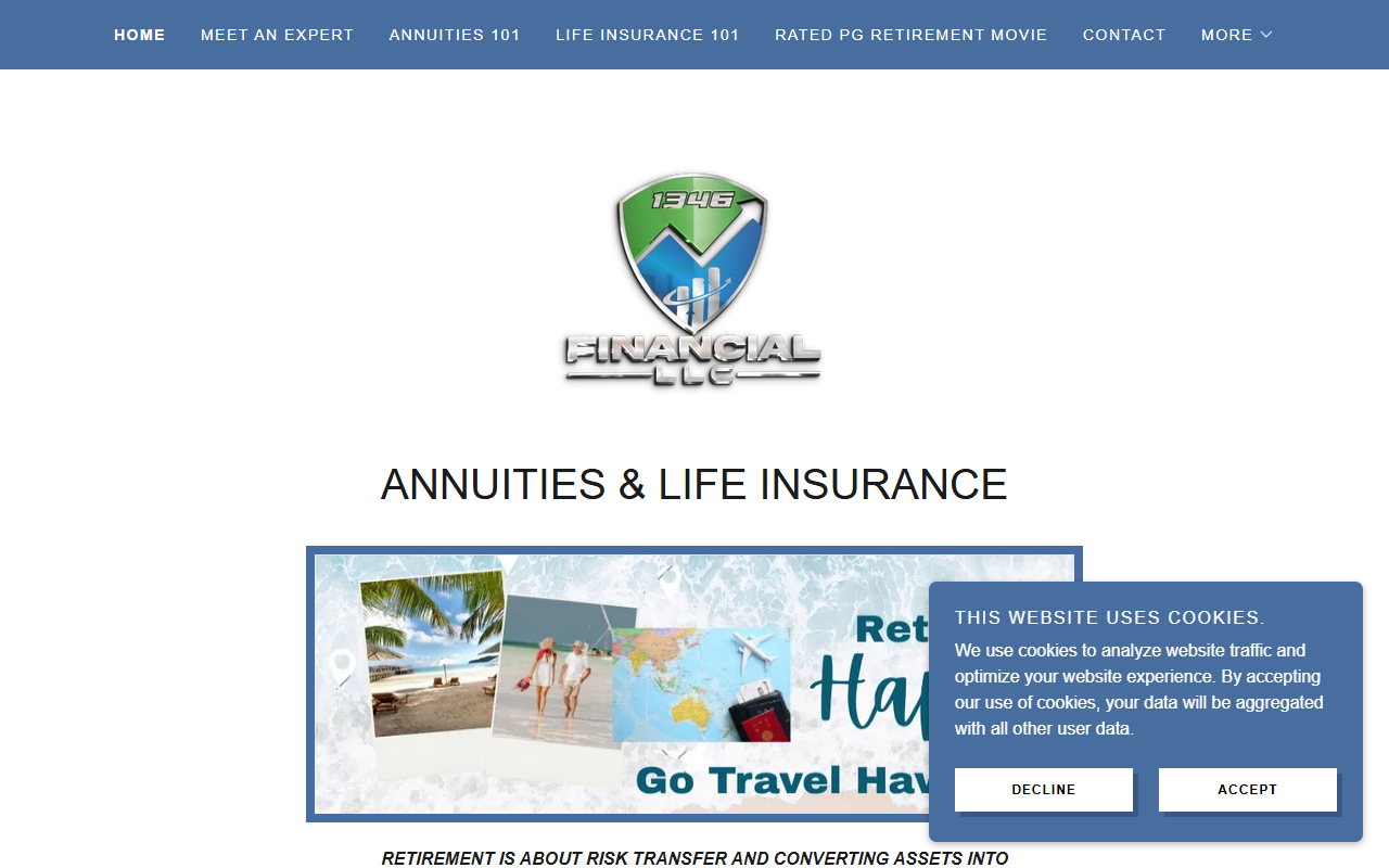 1346financial.com screenshot