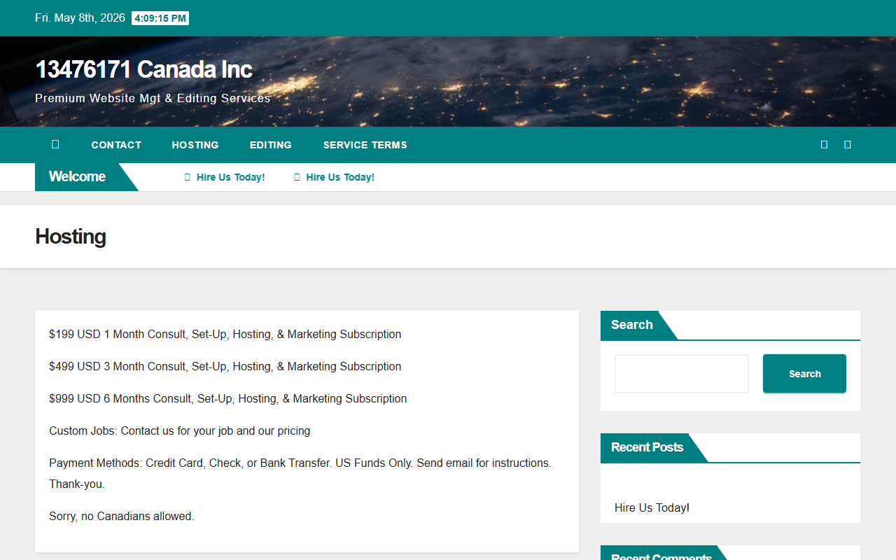 13476171canada.com screenshot