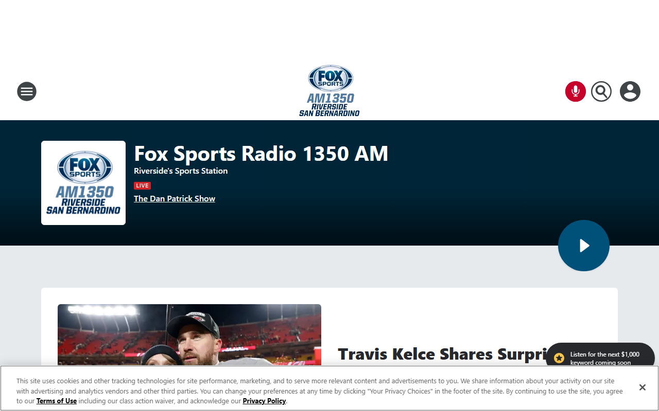 1350amthetoad.com screenshot