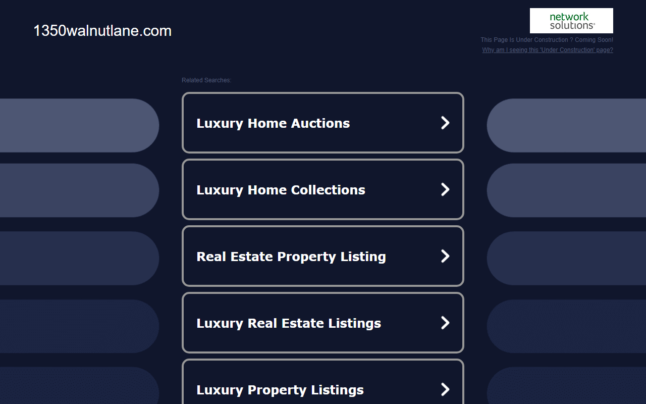 1350walnutlane.com screenshot