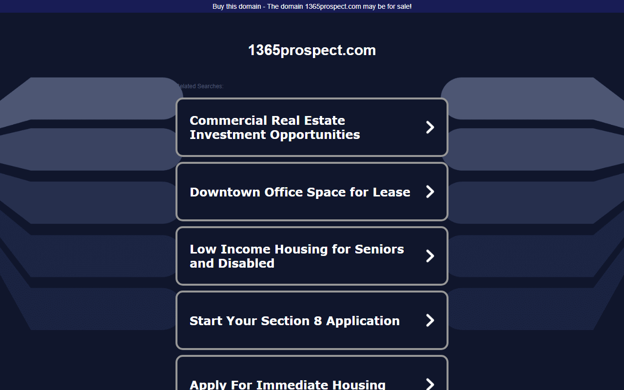 1365prospect.com screenshot