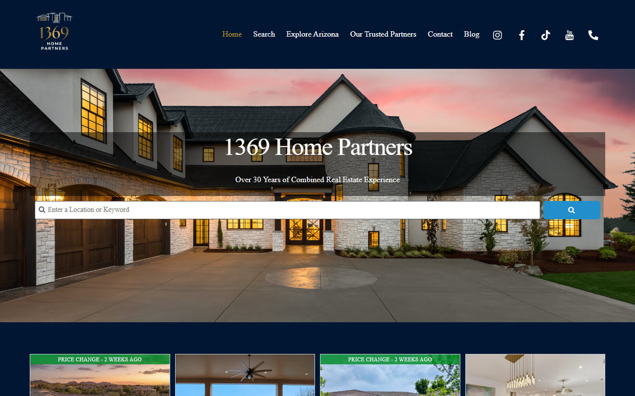 1369homepartners.com screenshot