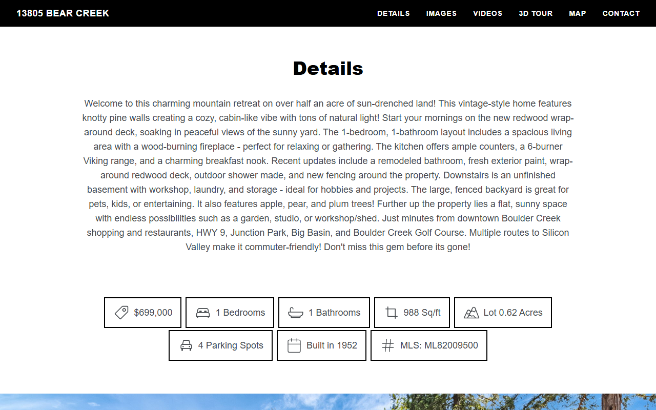 13805bearcreekrd.com screenshot