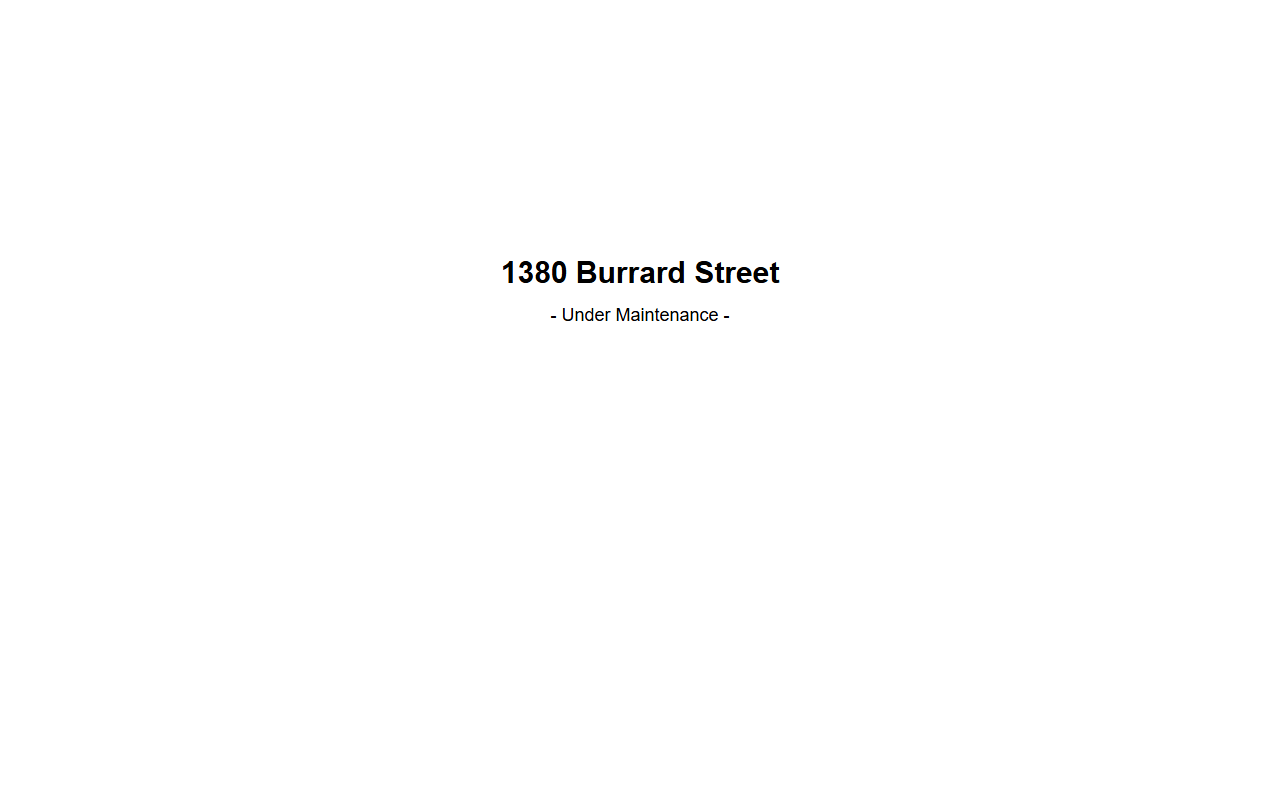 1380burrard.com screenshot
