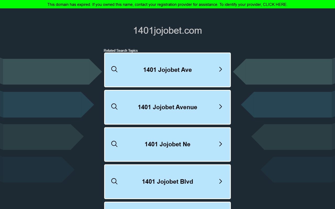 1401jojobet.com screenshot