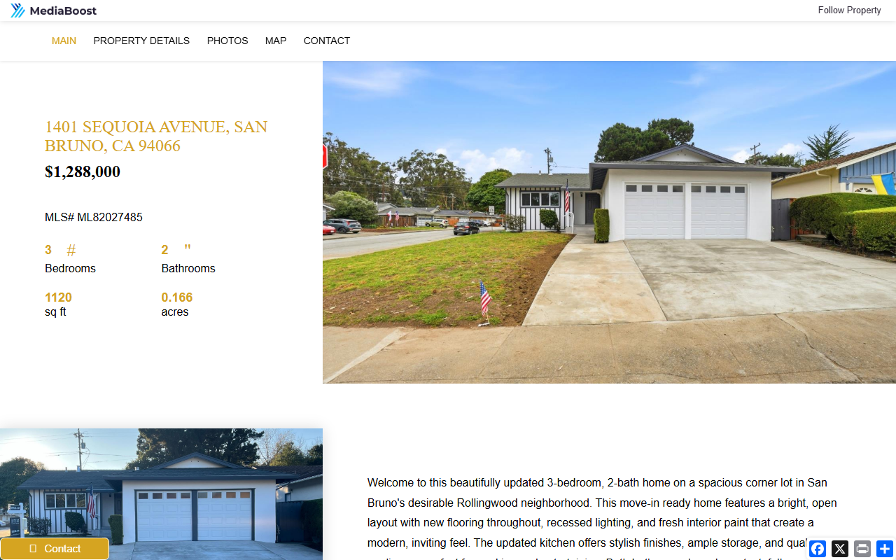 1401sequoia.com screenshot