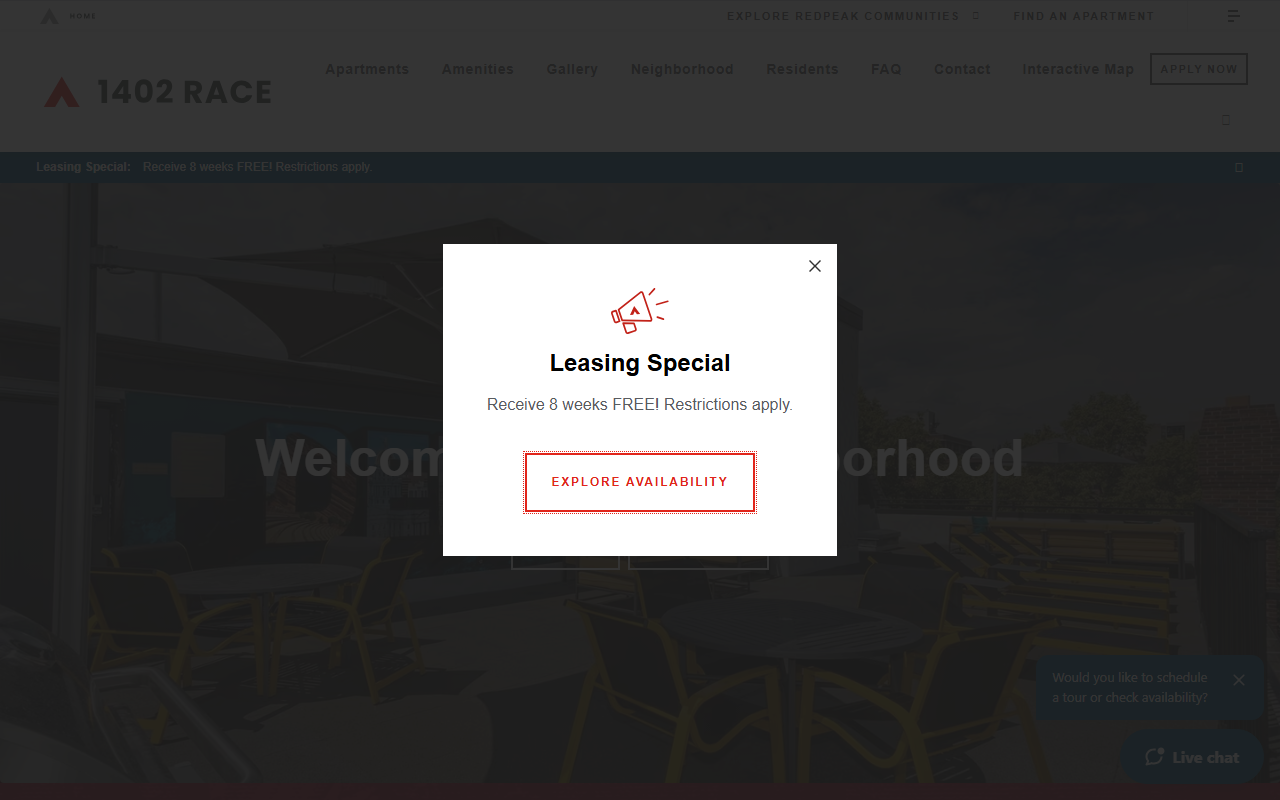1402raceapts.com screenshot