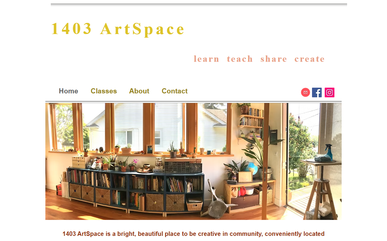 1403artspace.com screenshot