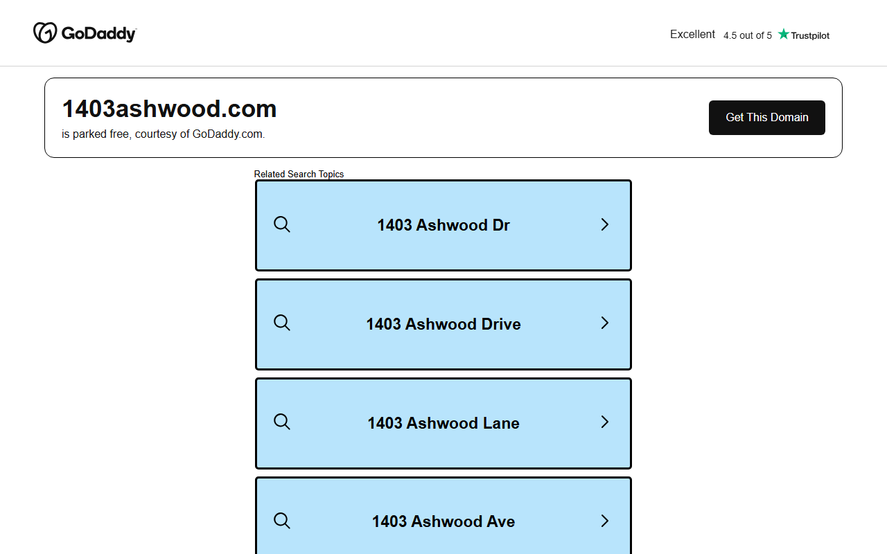 1403ashwood.com screenshot