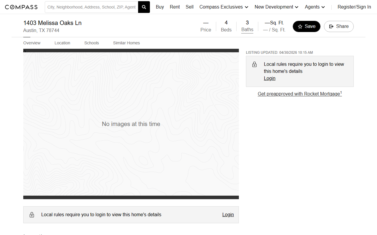 1403melissaoaks.com screenshot