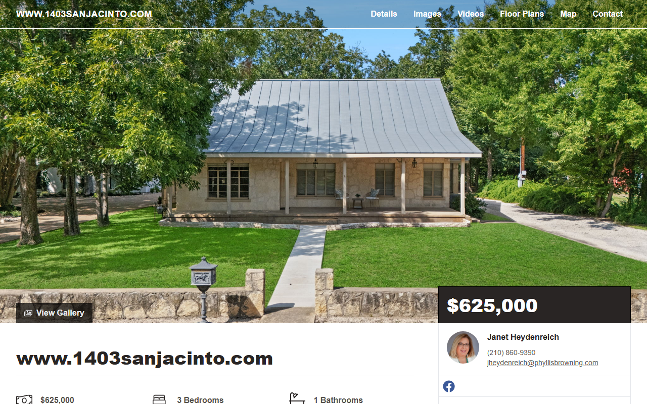 1403sanjacinto.com screenshot