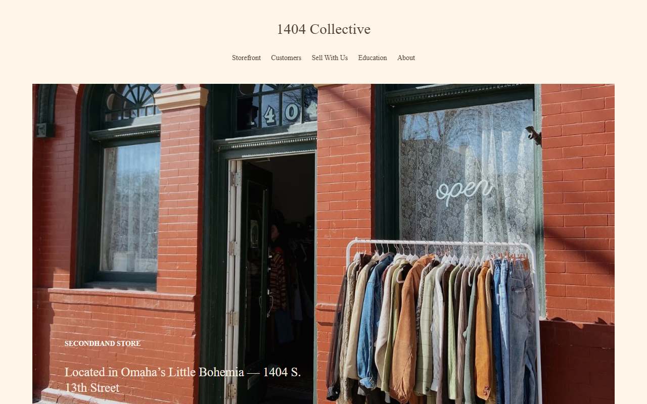 1404collective.com screenshot