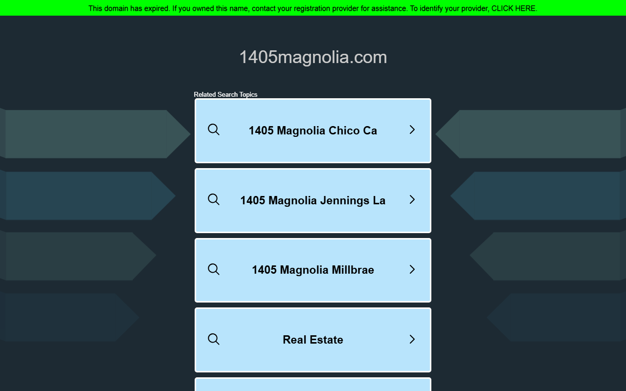 1405magnolia.com screenshot