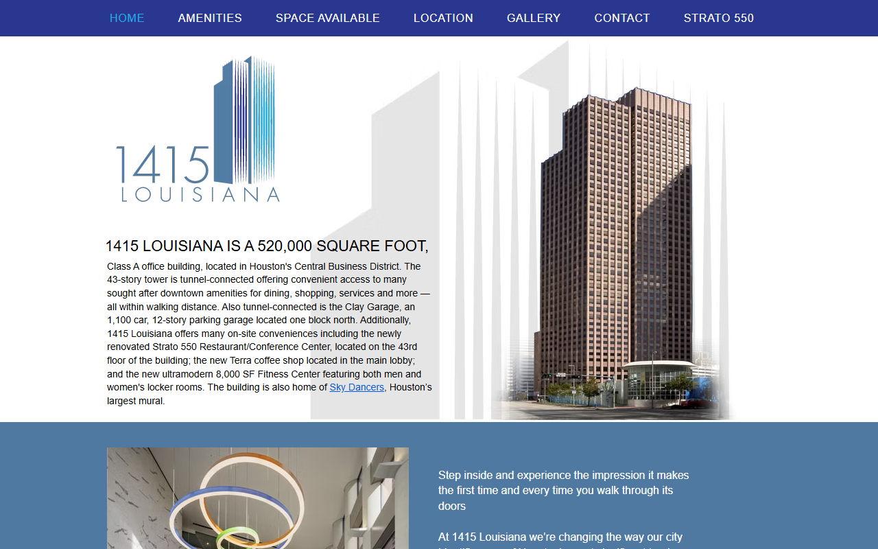 1415louisiana.com screenshot