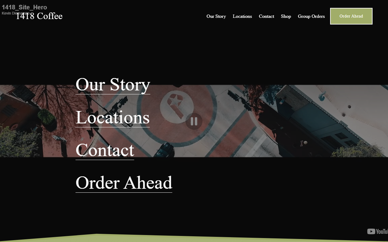 1418coffeehouse.com screenshot