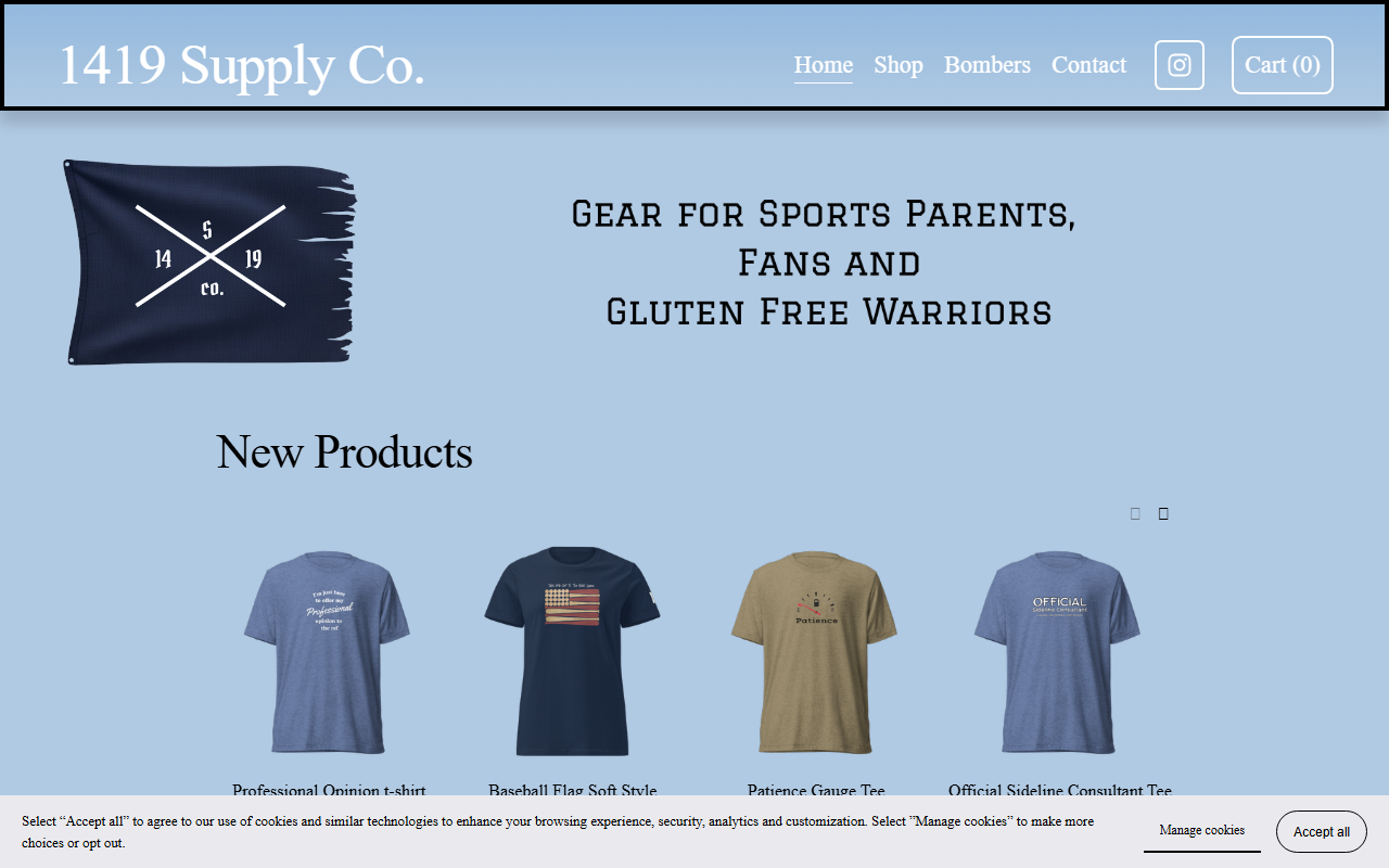 1419supplyco.com screenshot