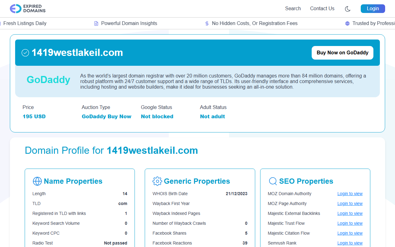 1419westlakeil.com screenshot