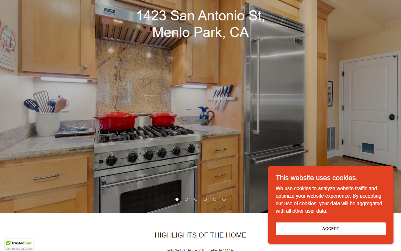 1423sanantonio.com screenshot