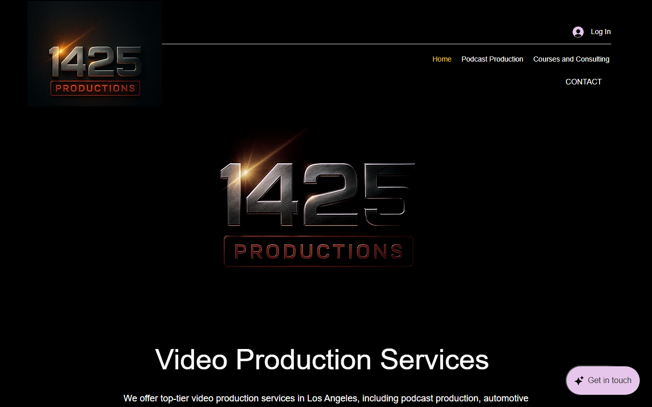 1425productions.com screenshot