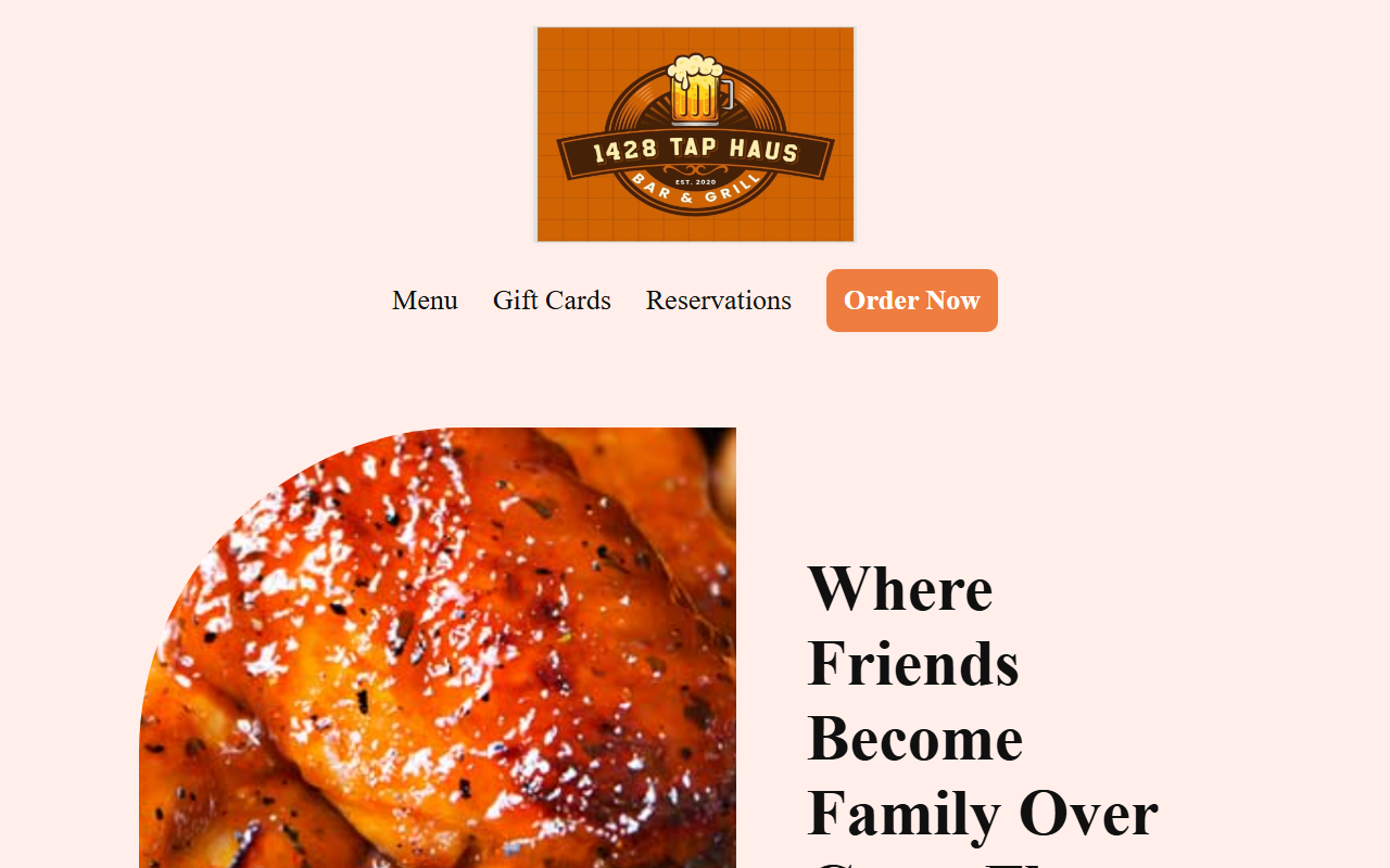 1428taphaus.com screenshot