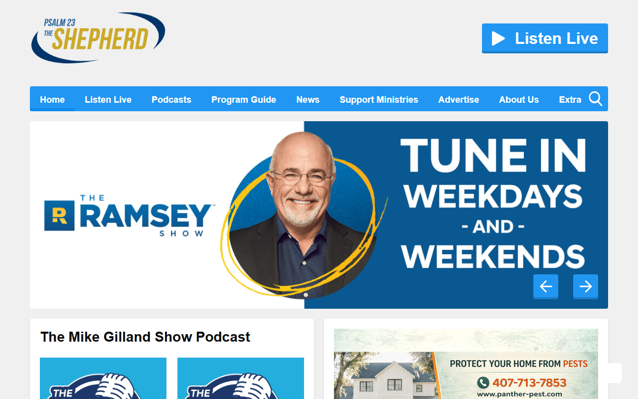 1430theshepherd.com screenshot
