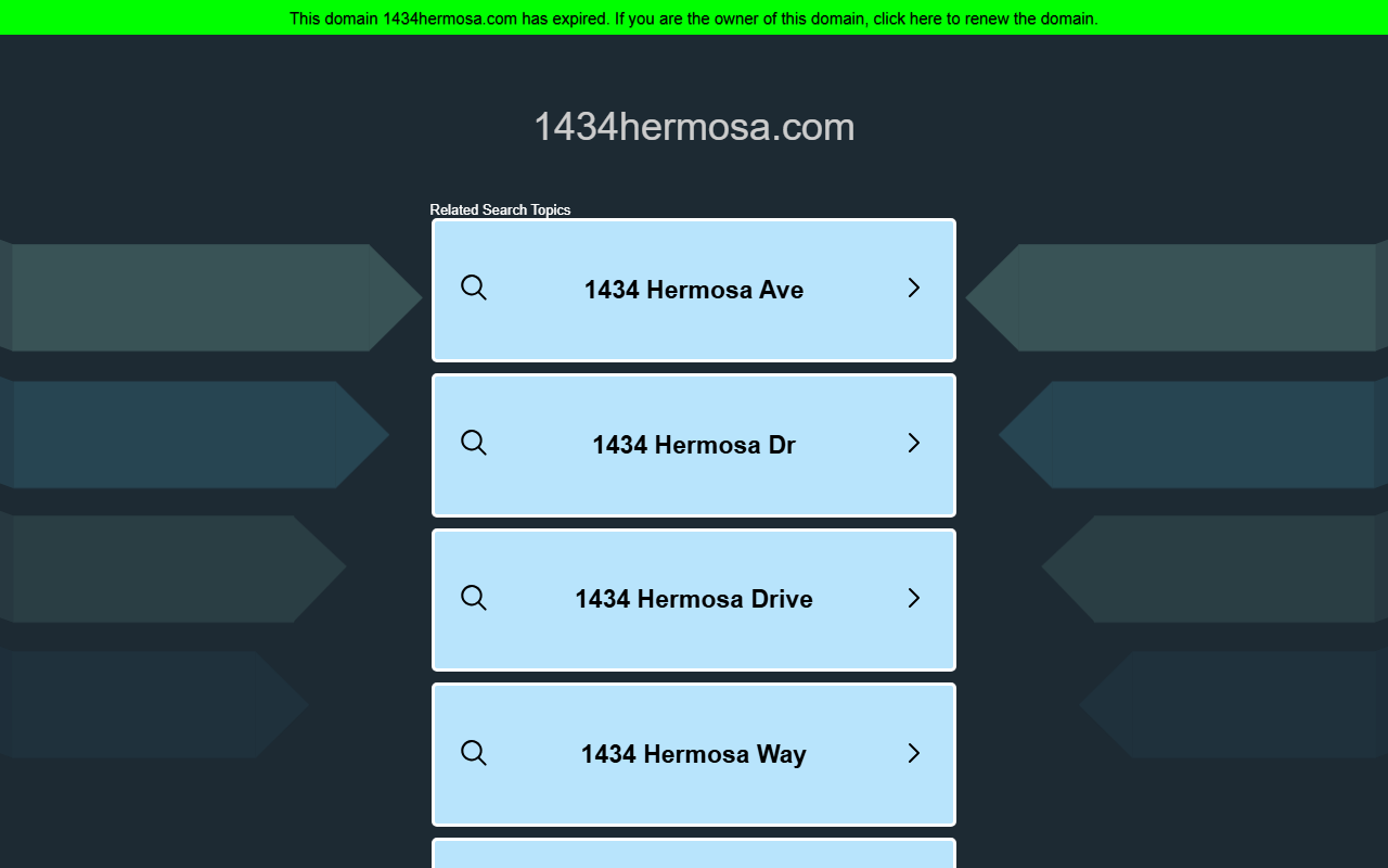 1434hermosa.com screenshot