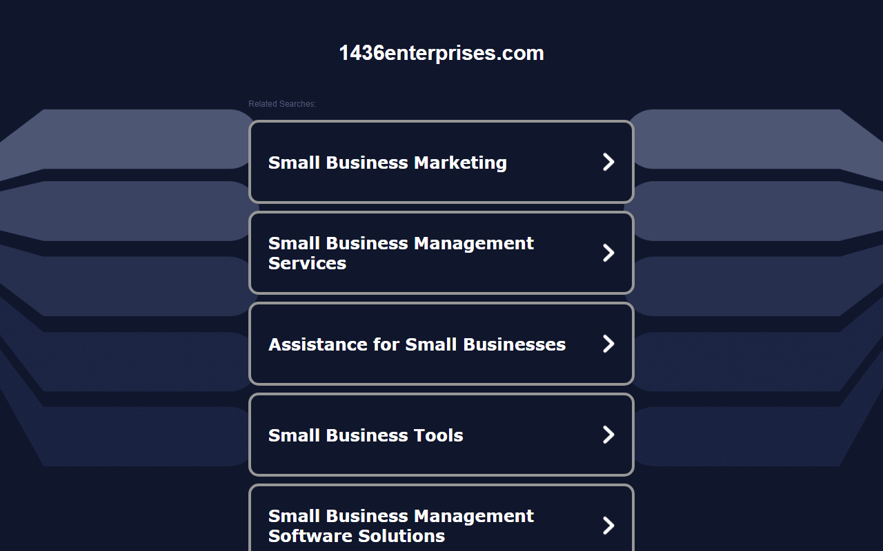 1436enterprises.com screenshot