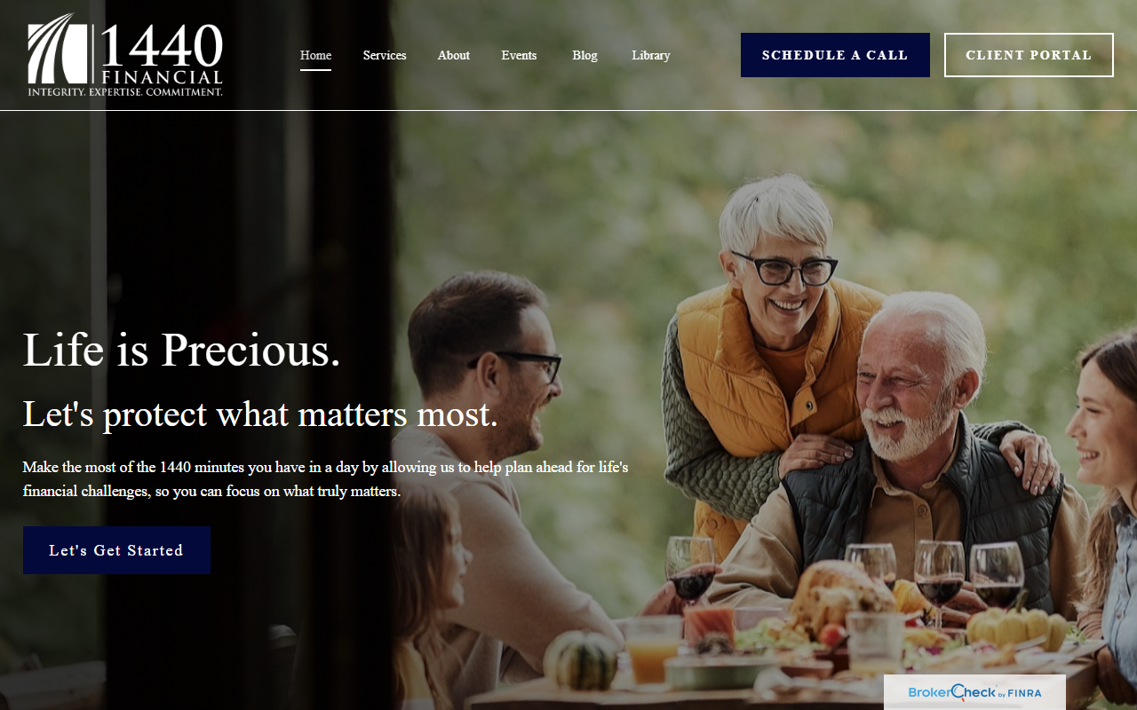 1440financial.com screenshot