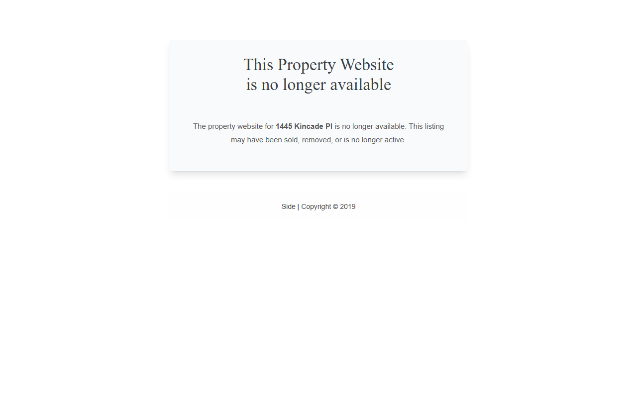 1445kincadeplace.com screenshot