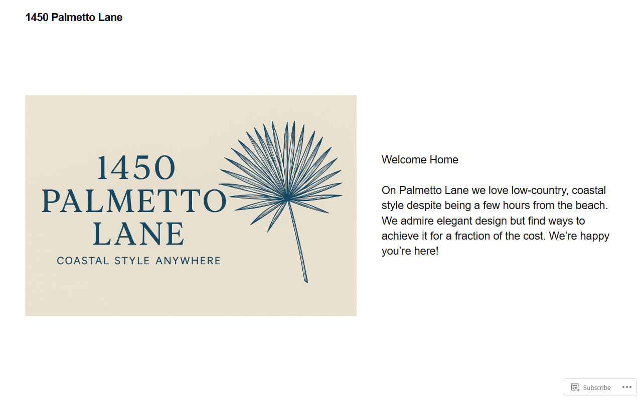 1450palmettolane.com screenshot