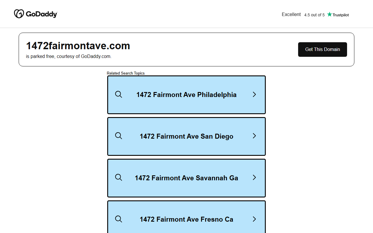 1472fairmontave.com screenshot