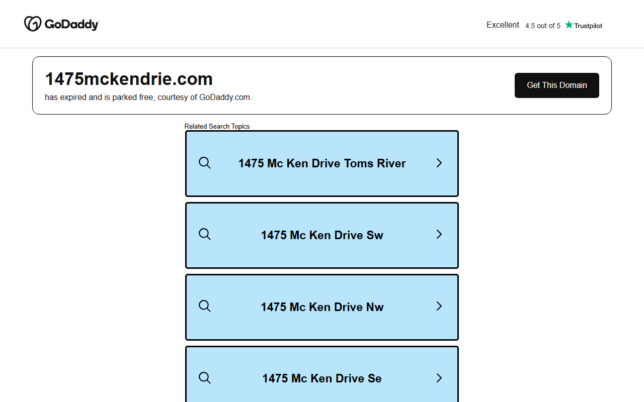 1475mckendrie.com screenshot