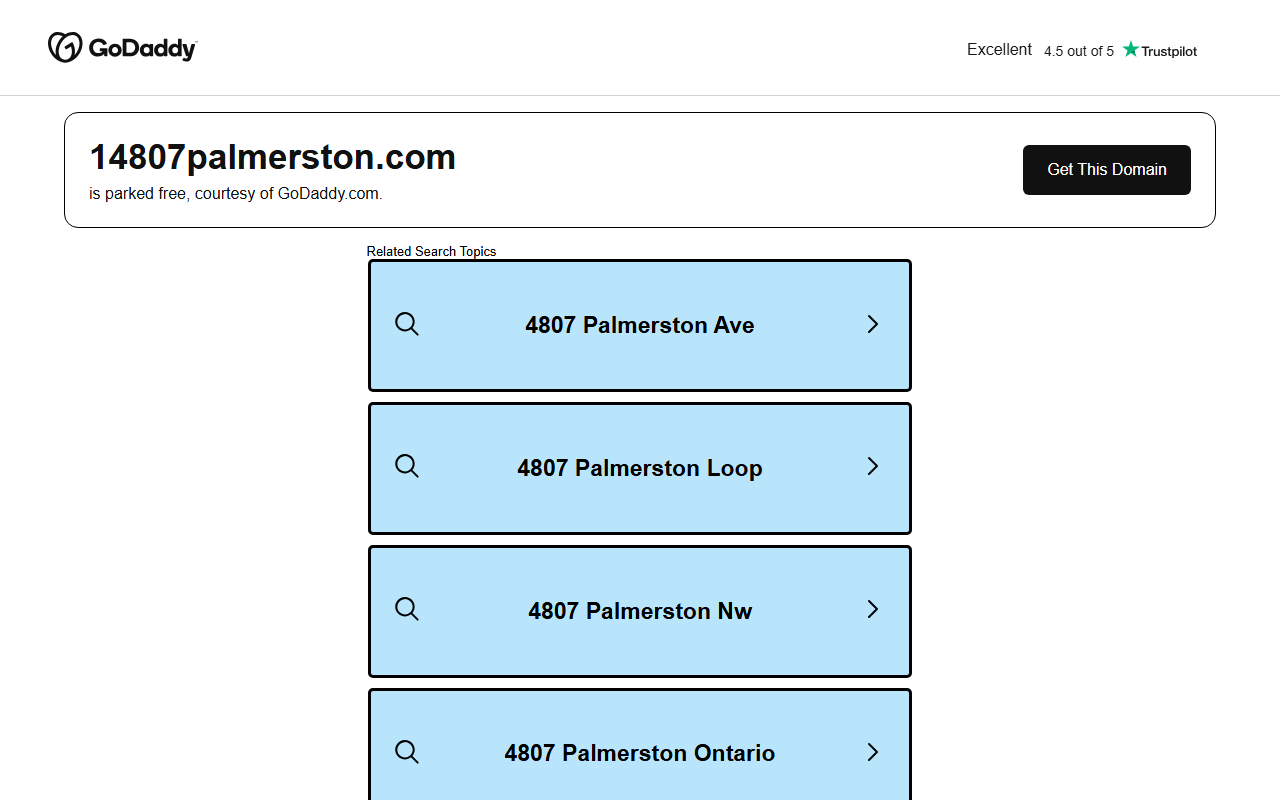 14807palmerston.com screenshot
