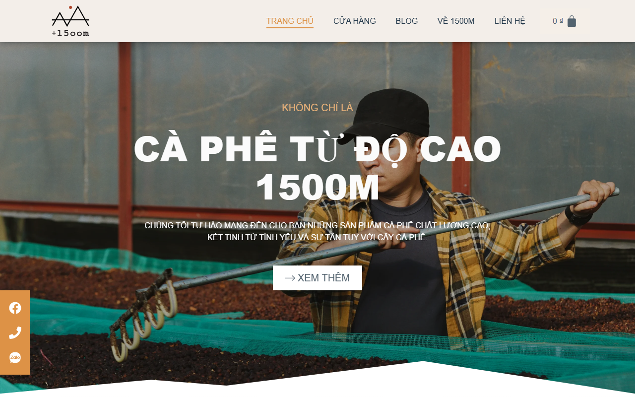 1500mcoffee.com screenshot