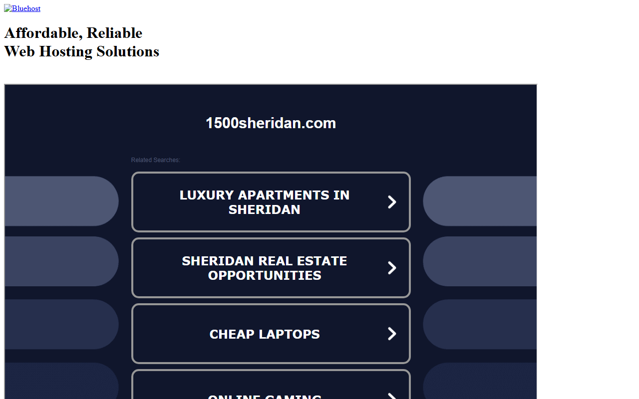 1500sheridan.com screenshot
