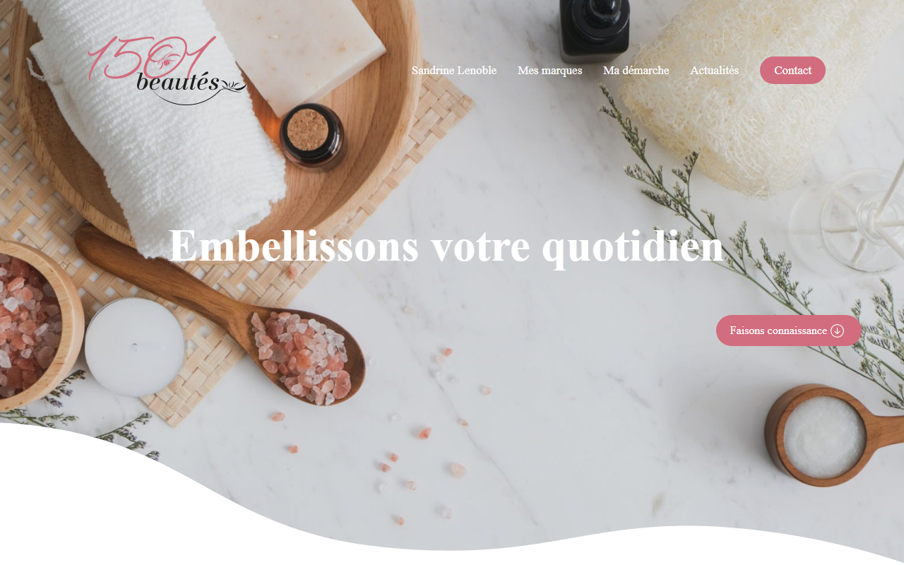 1501beautes.com screenshot