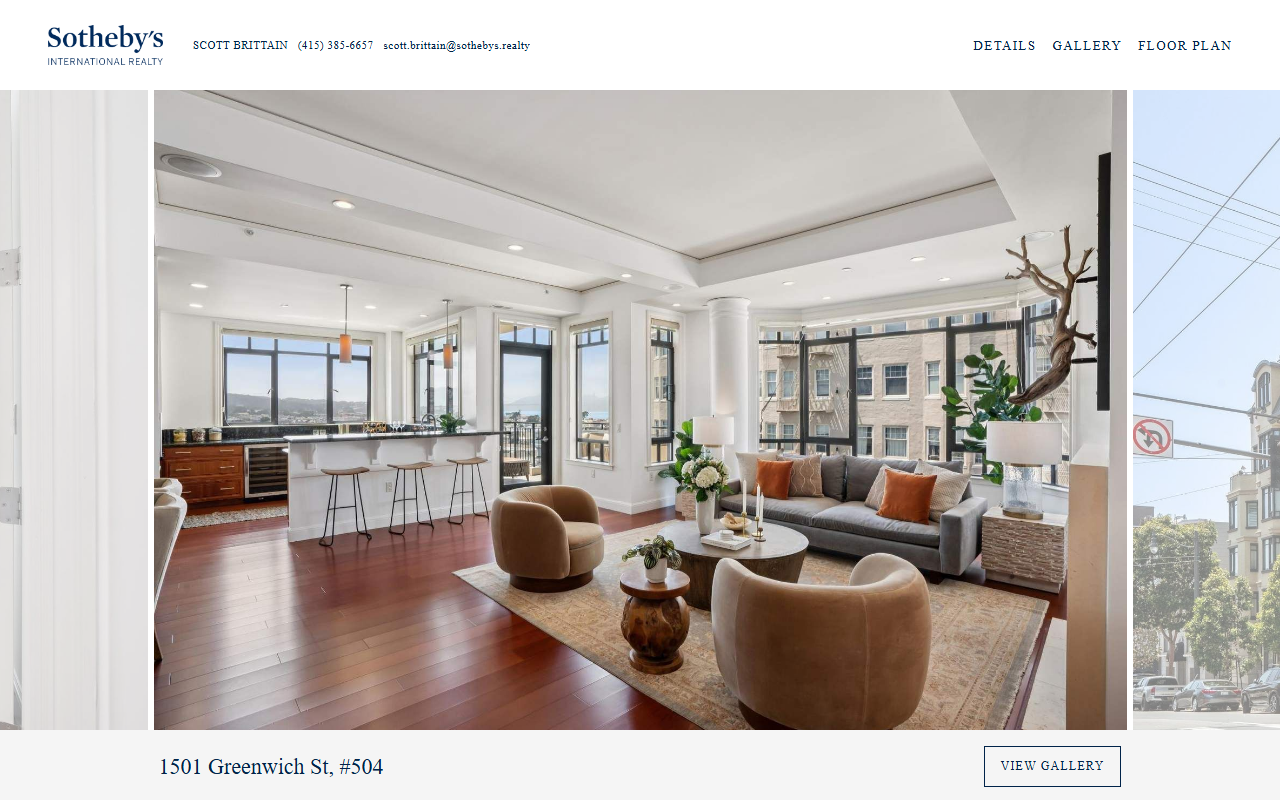1501greenwich.com screenshot