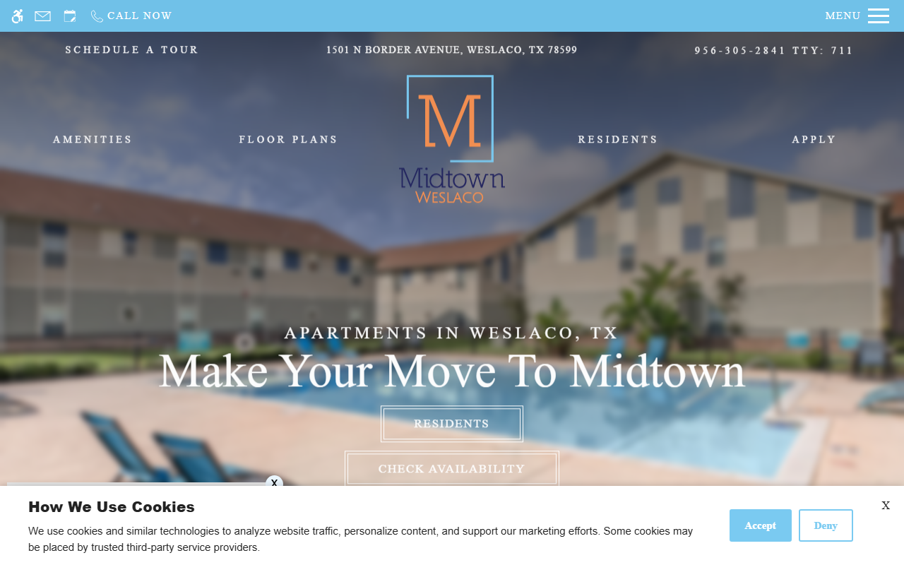 1501midtown.com screenshot