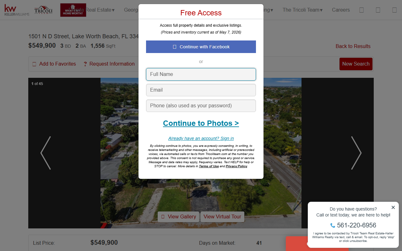 1501ndstreet.com screenshot